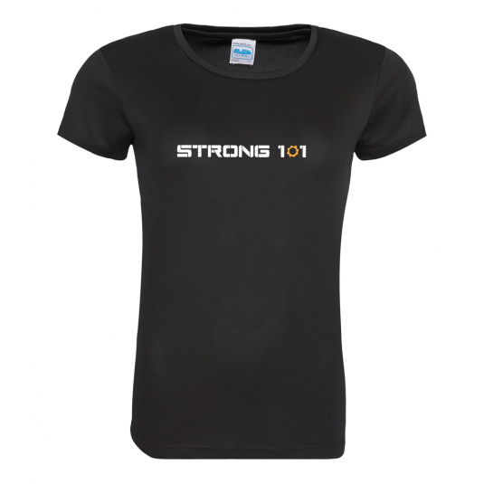 Ladies Strong 101 Heavyweight Gym Tee