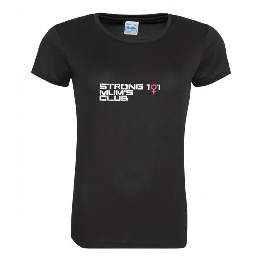 Strong Mums Club Heavyweight Gym Tee